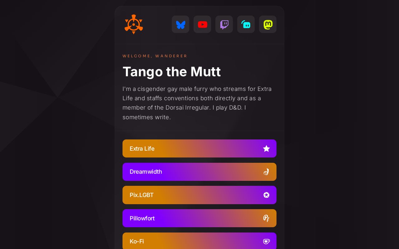 Tango the Mutt